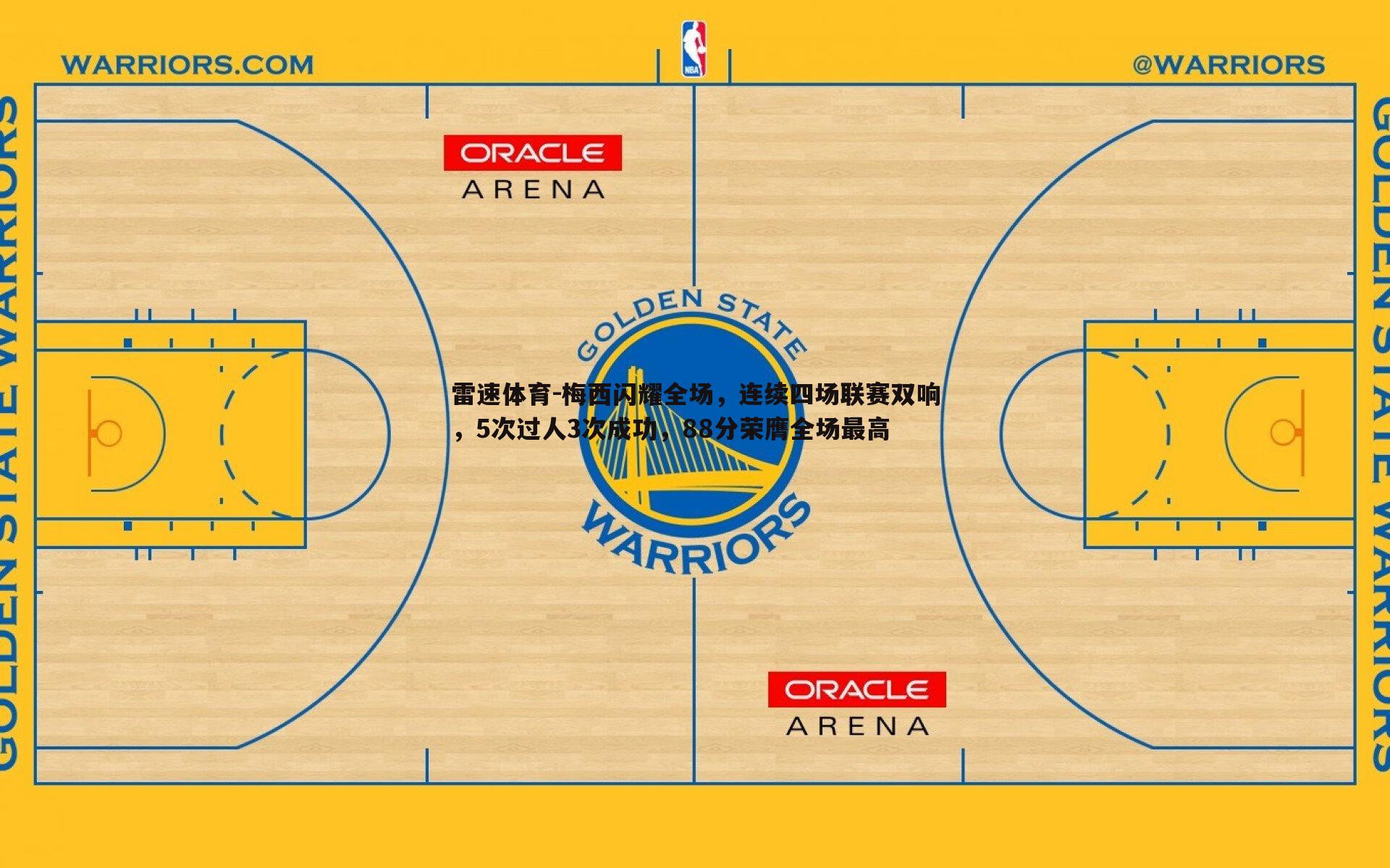 梅西闪耀全场,连续四场联赛双响,5次过人3次成功,88分荣膺全场最高